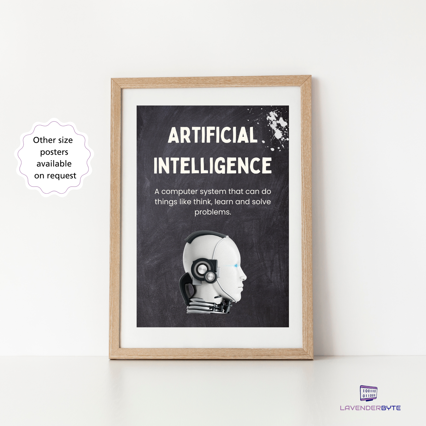 AI Key Concepts for beginners Classroom Posters Bundle - Set of 15 Posters