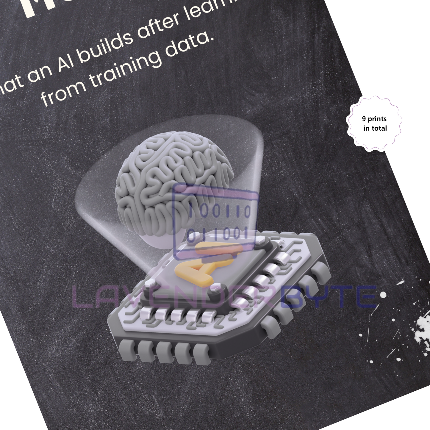 AI Key Concepts for beginners Classroom Posters Bundle - Set of 15 Posters