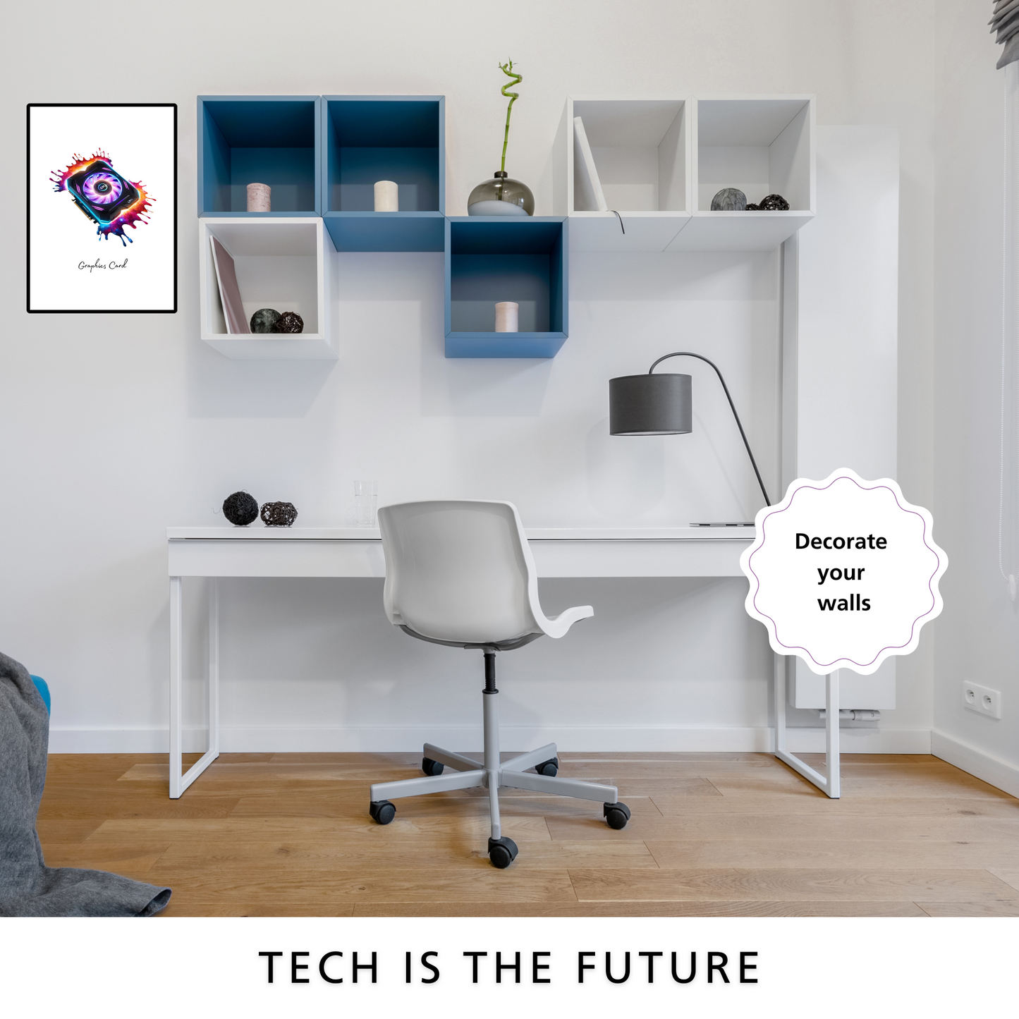 Cosmic Theme Artistic Computer Hardware Posters - Galaxy Computing Classroom Posters x20, Computer Science GCSE STEM Class Technology Decor