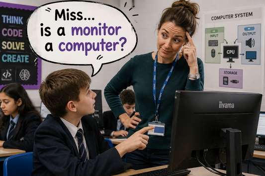 KS3 Computer Science Worksheets: “Miss, Is a Monitor a Computer?”