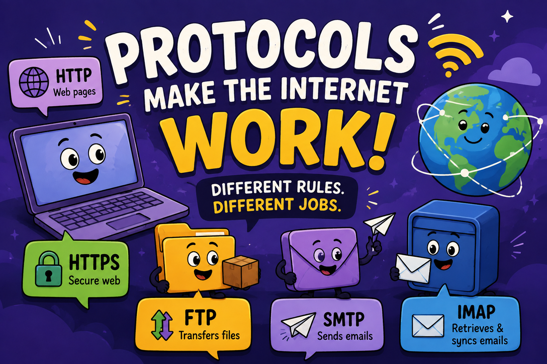 Computer Network Protocols: Basically the Internet's Rulebook