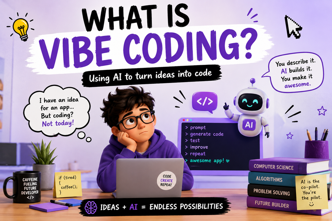 What Is Vibe Coding? A Simple Visual Explanation