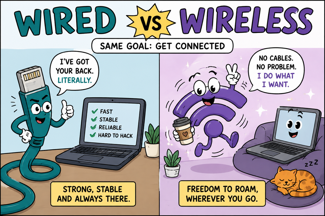 Wired vs Wireless Networks: Which Should You Actually Use?