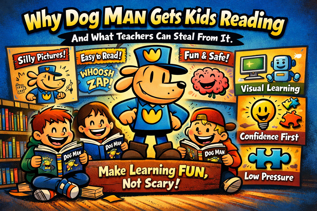 Why Dog Man Gets Kids Reading — And What Teachers Can Steal From It