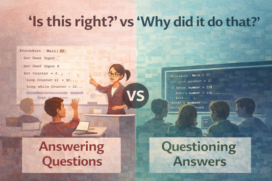 “Is This Right?” vs “Why Did It Do That?”