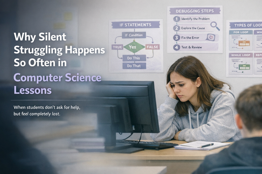 Why Silent Struggling Happens So Often in Computer Science Lessons
