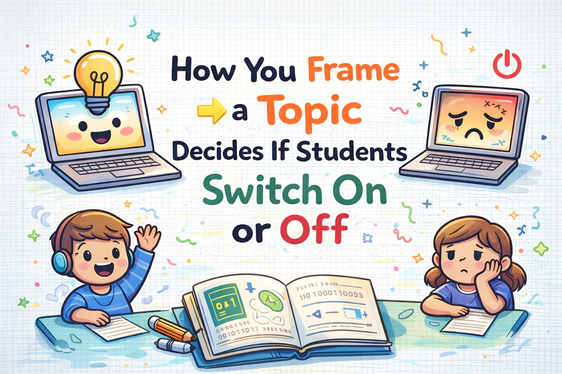 It’s Not the Topic. It’s How Students First Meet It.
