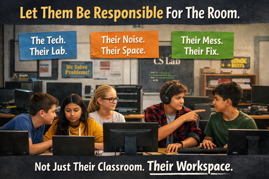 When You Run the Room Like IT Support, Students Stop Owning Their Behaviour