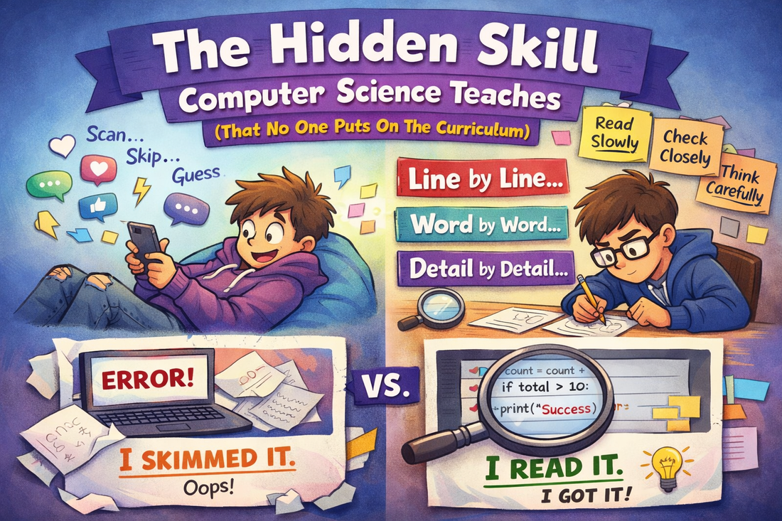 Computer Science Is Secretly Teaching Students How To Read Again