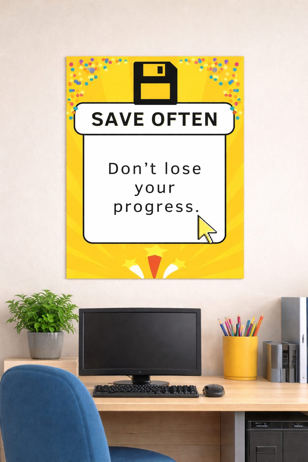Computer Lab Rules Posters – Gen Z Classroom Decor (Set of 12)