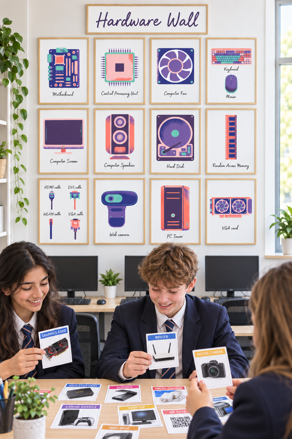 Computer Science Classroom Pack | 100+ Posters, 7 Display Walls & School Licence