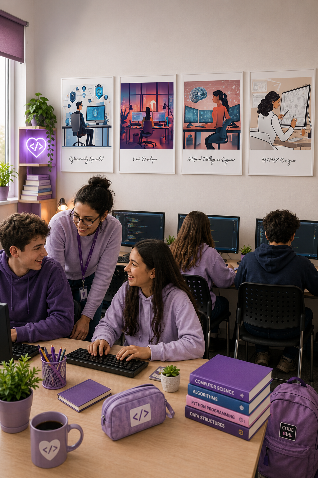 Computer Science Careers Posters | Set of 12 STEM Career Posters