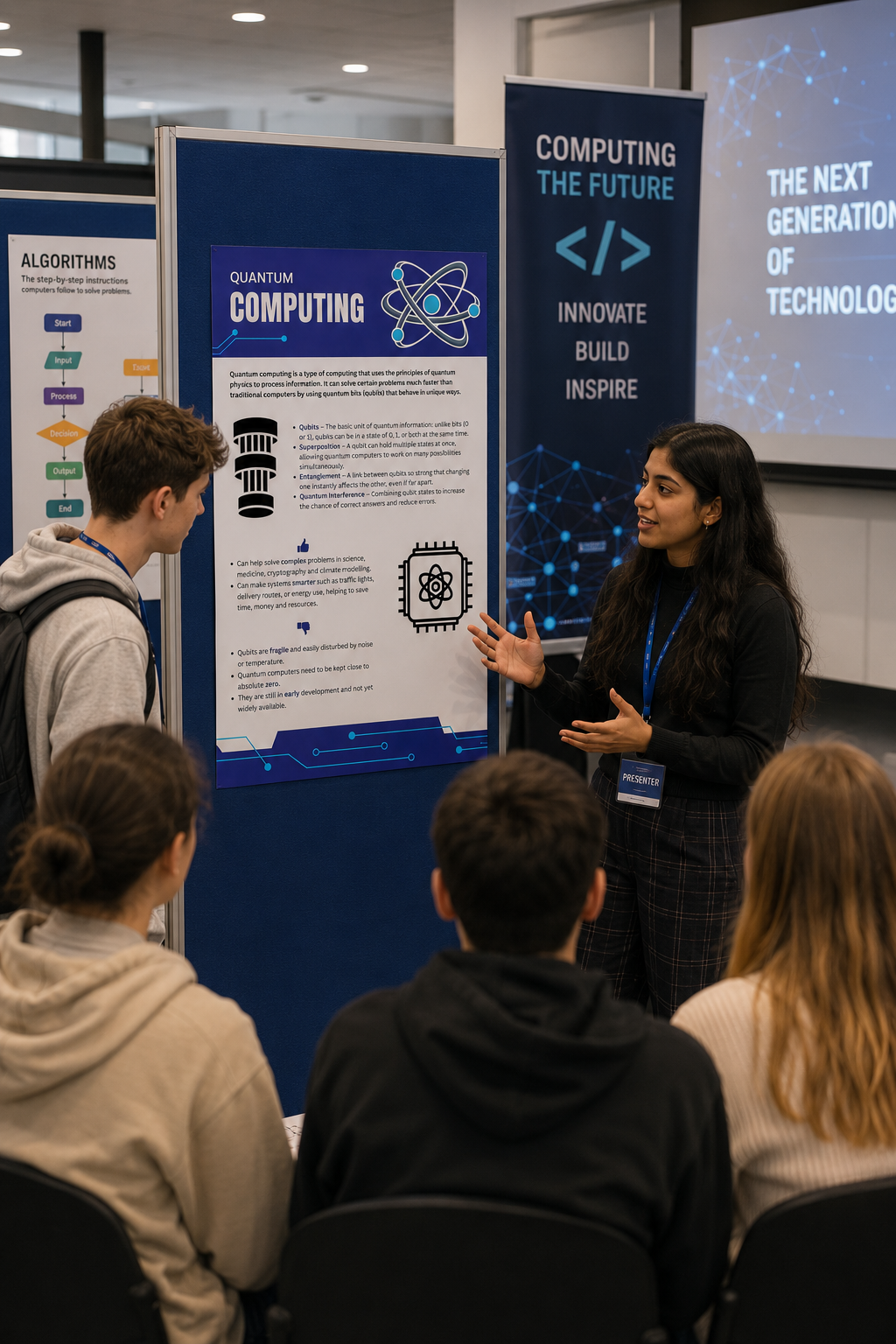 Quantum Computing Poster | GCSE Computer Science Revision (Digital Download)