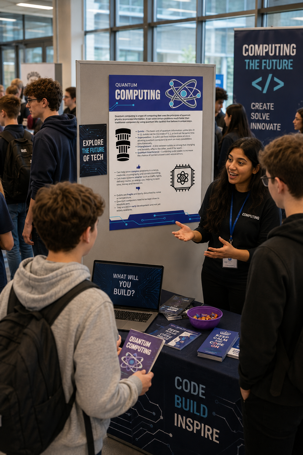 Quantum Computing Poster | GCSE Computer Science Revision (Digital Download)
