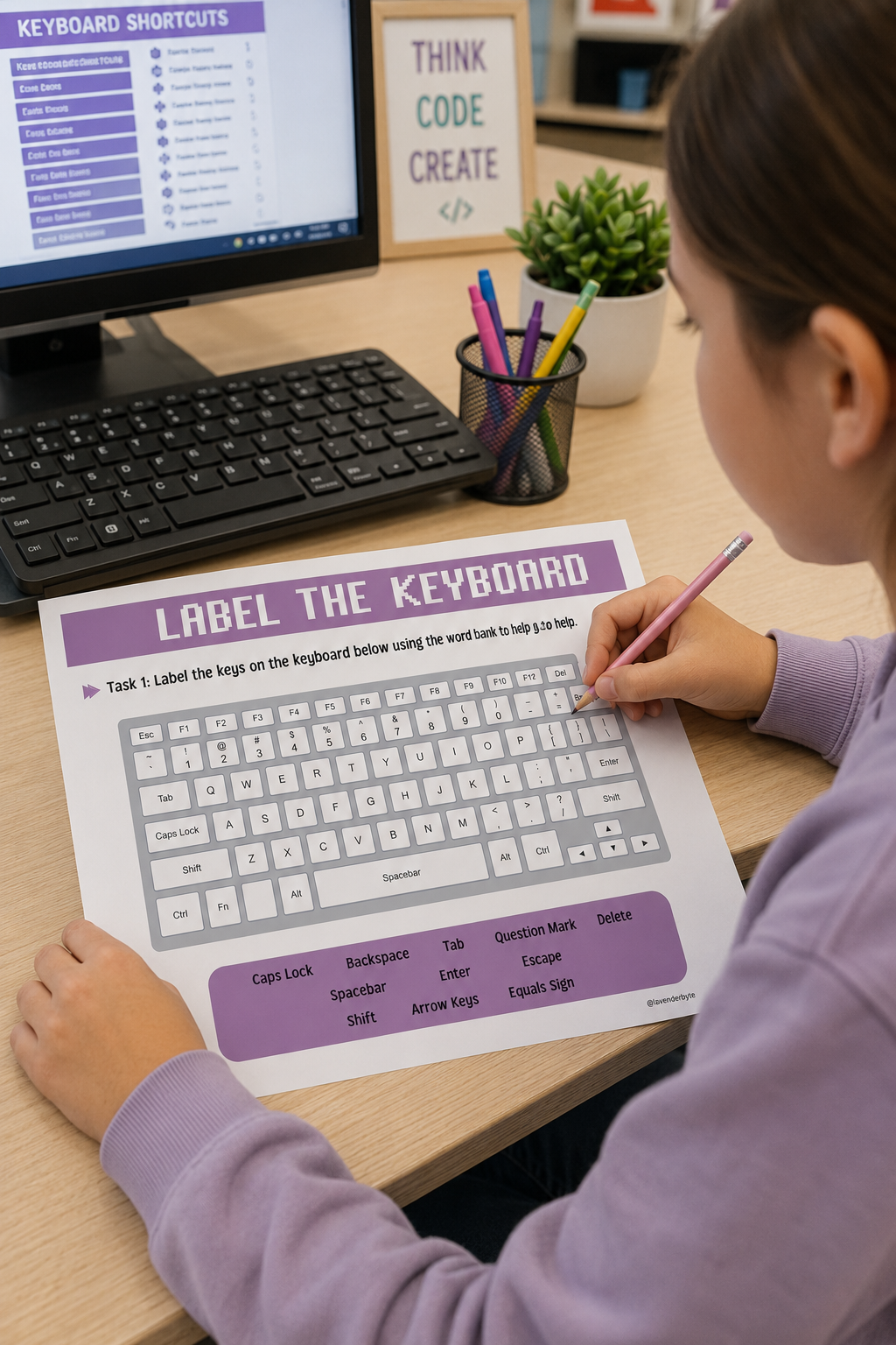 Keyboard Skills Worksheets | Learn to Type & Keyboard Practice
