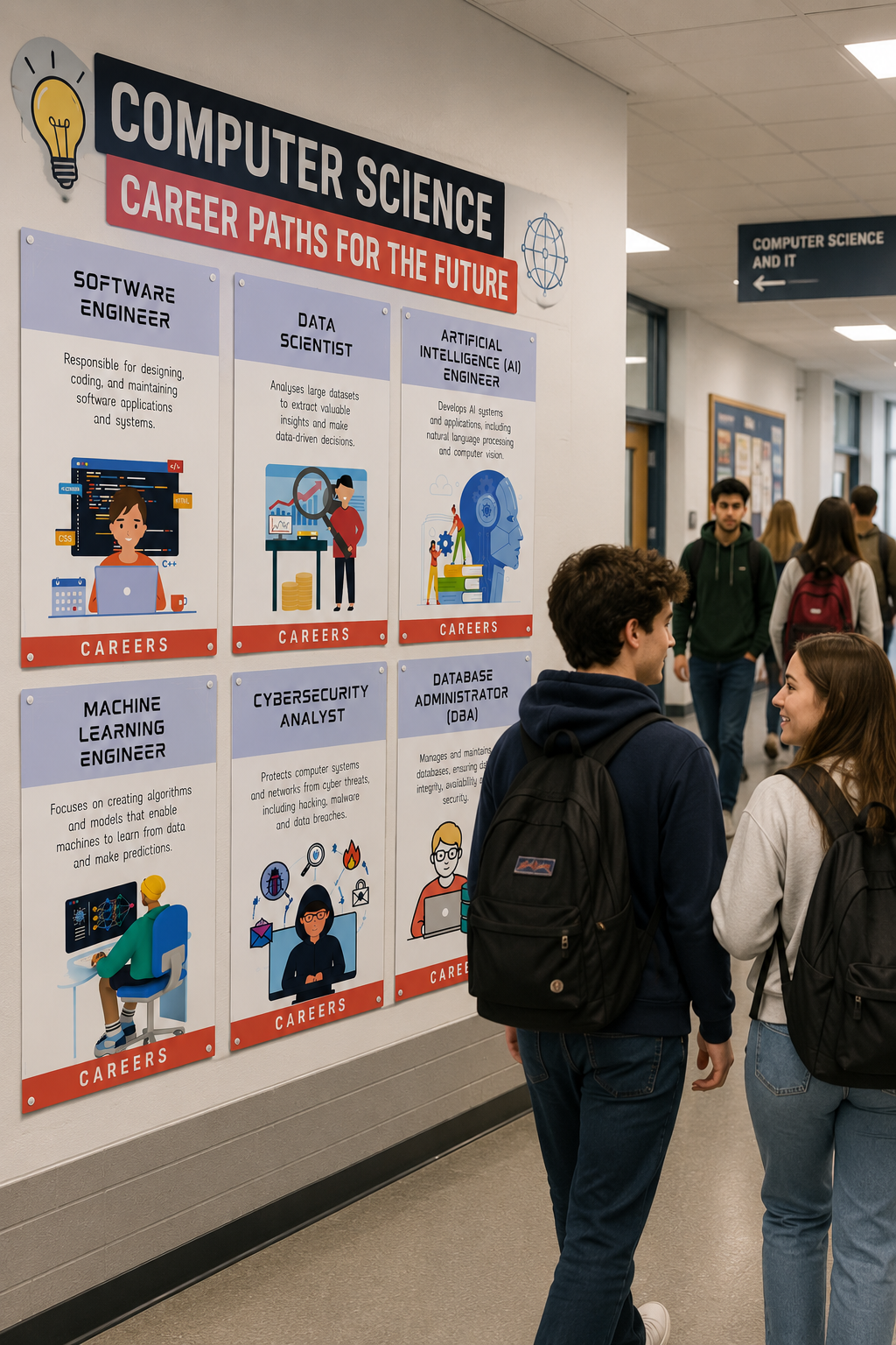 Careers in Computer Science Posters | Classroom Display Set