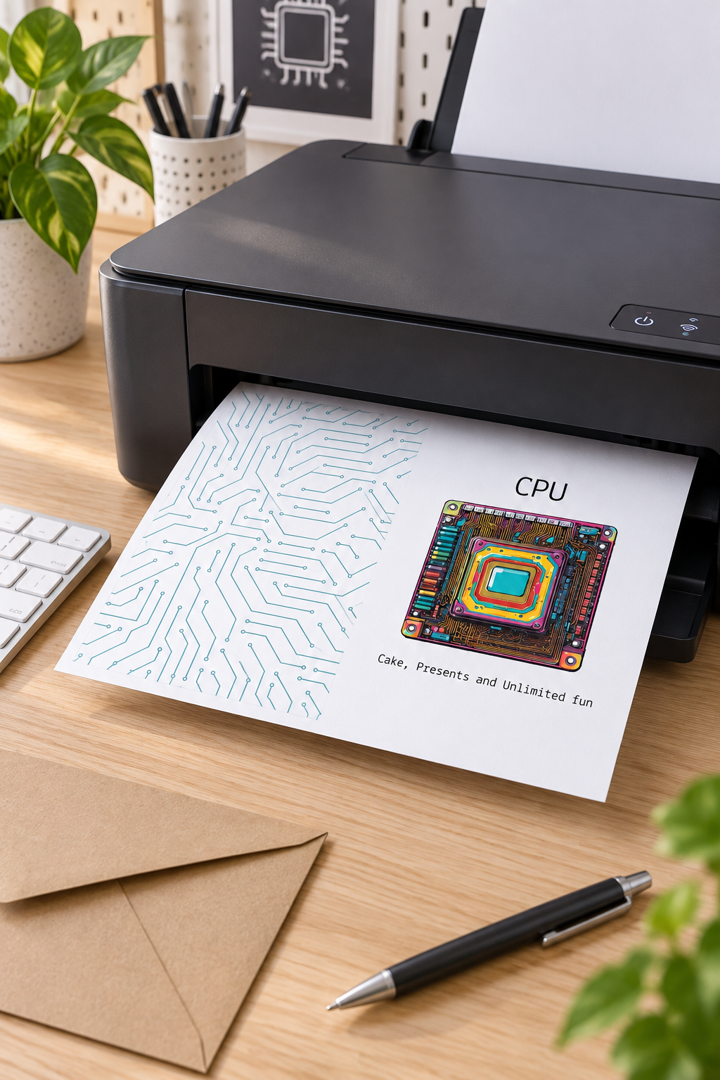CPU Greeting Card | Computer Science & Programmer Gift