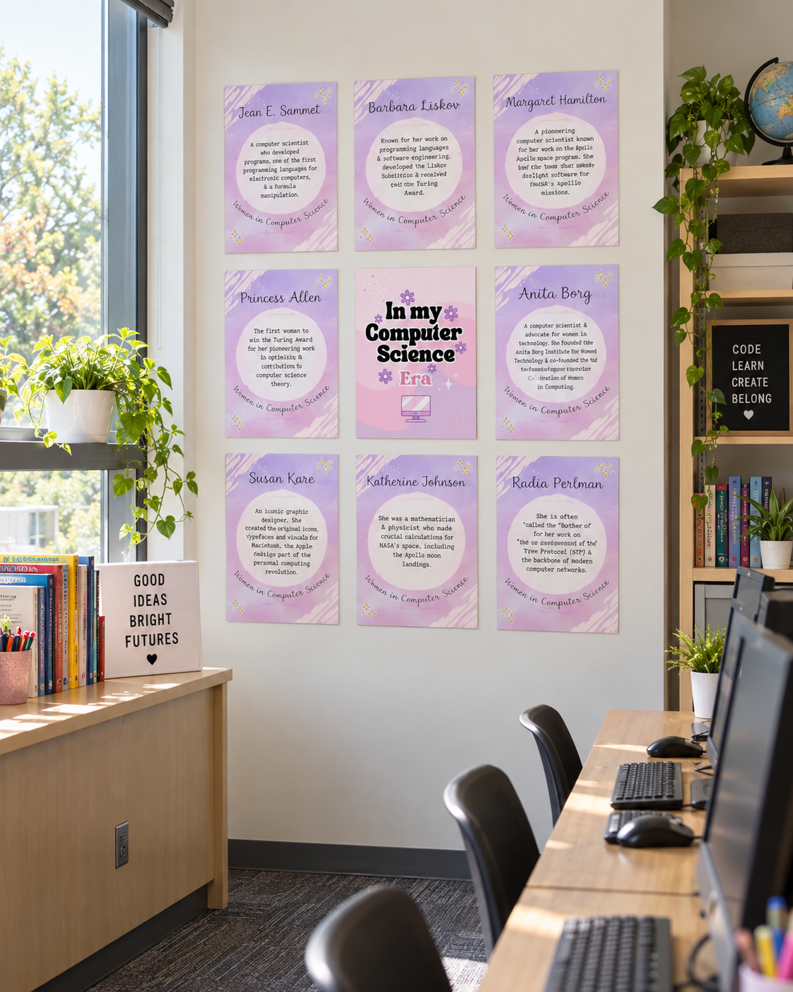 Women in Computer Science Posters | 20 Women in STEM Classroom Posters