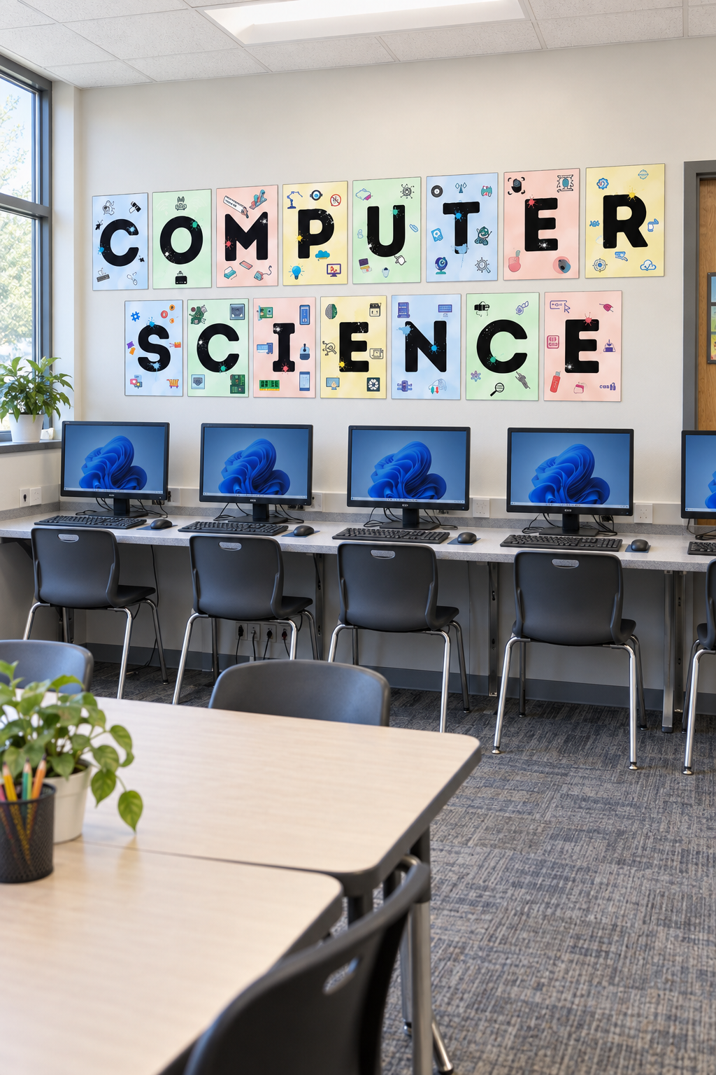 Computer Science Letter Posters | Classroom Display Set