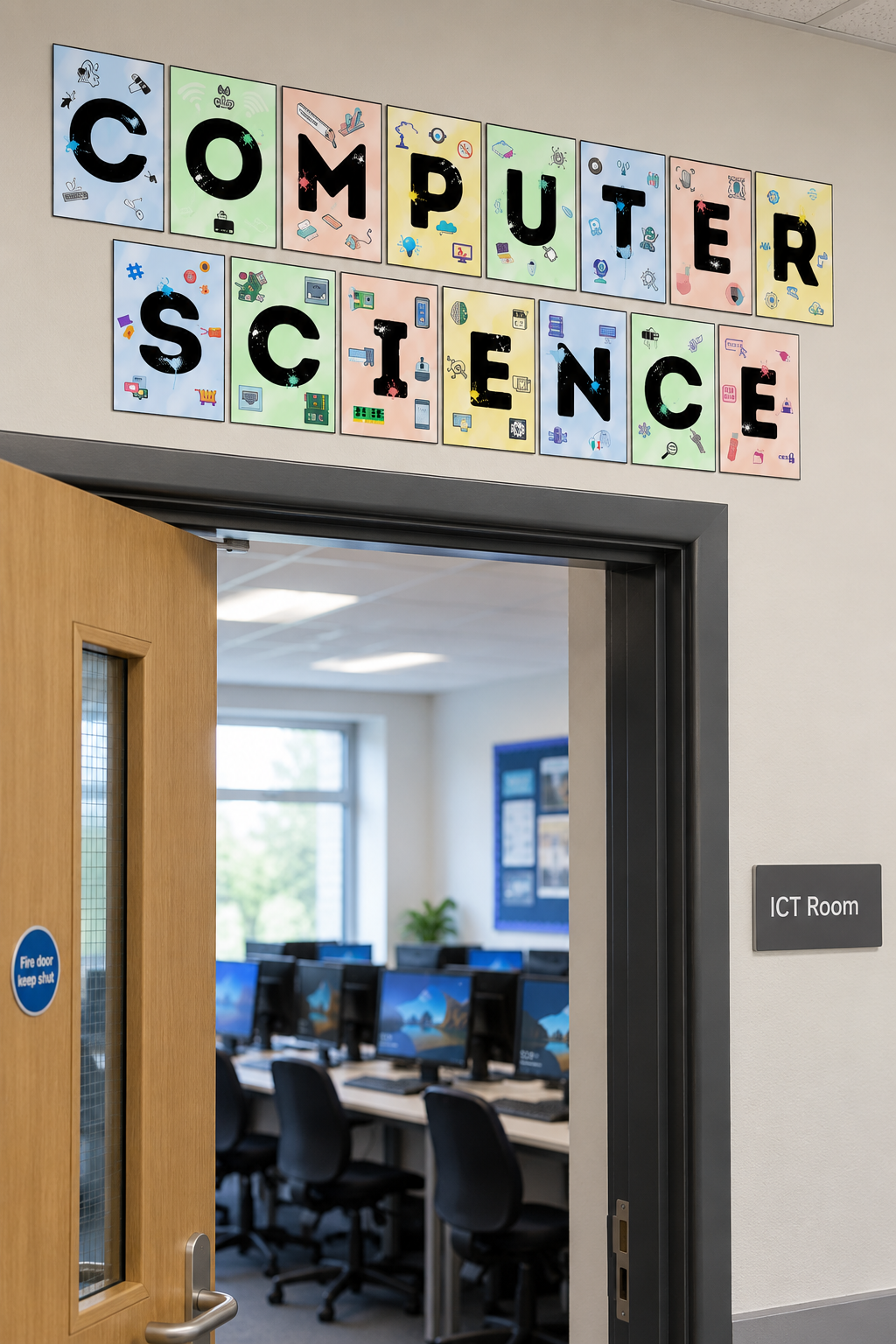 Computer Science Letter Posters | Classroom Display Set