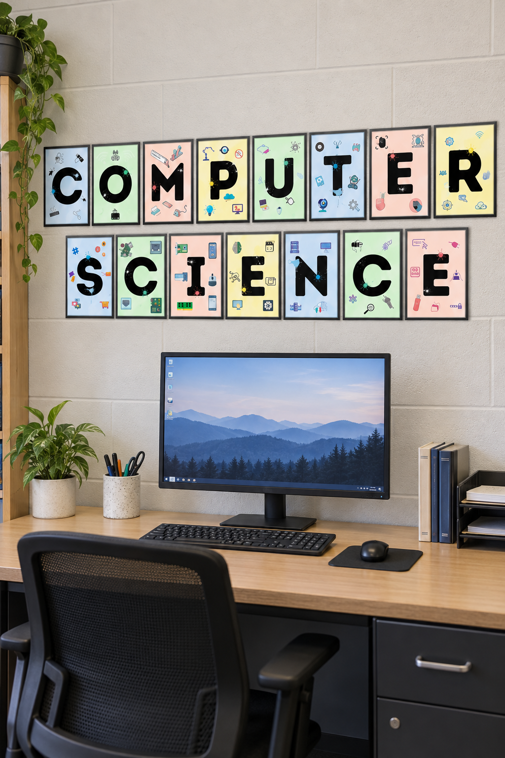 Computer Science Letter Posters | Classroom Display Set