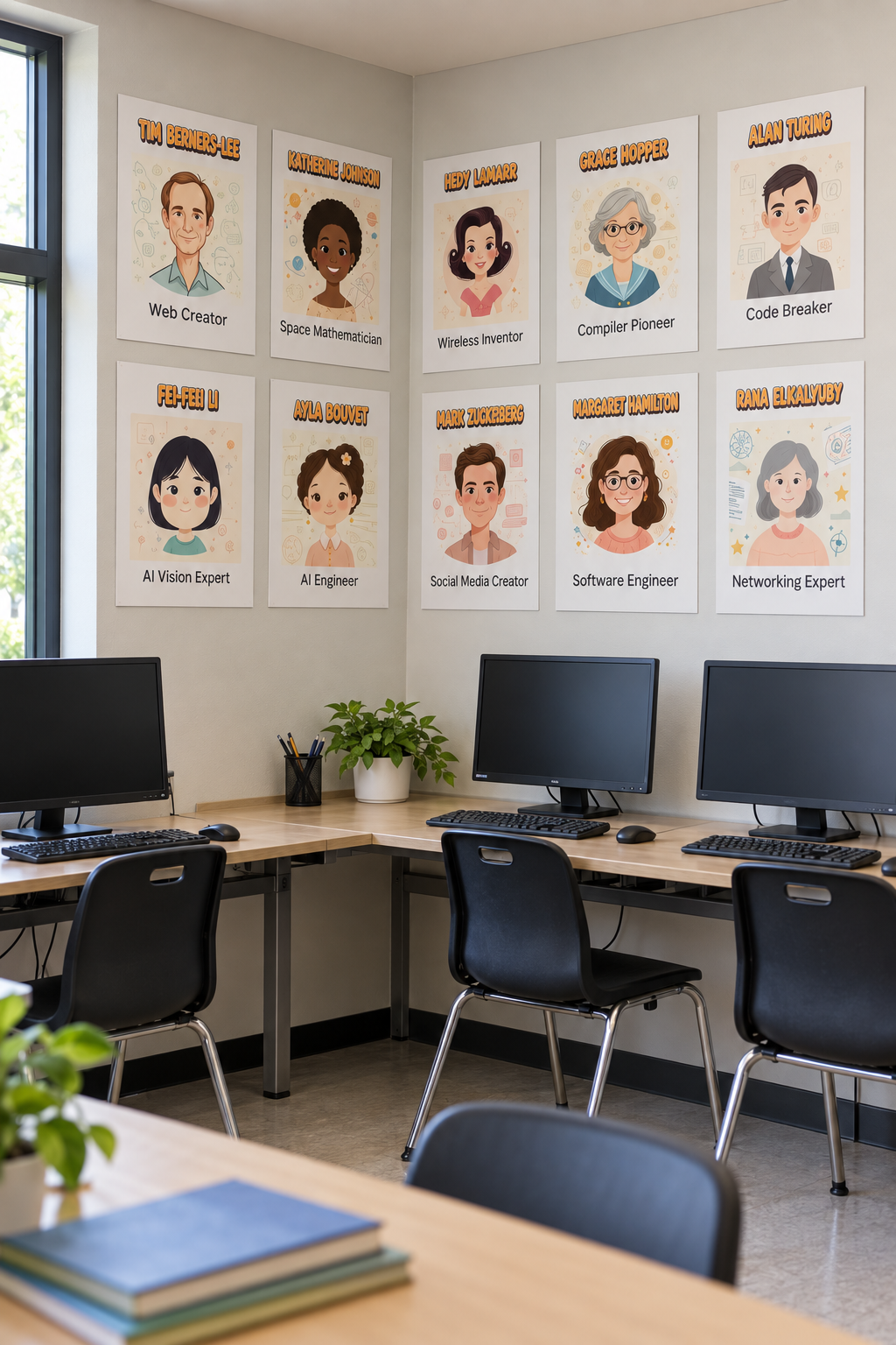 STEM Career Posters for Kids | 10 Computing & Technology Classroom Posters