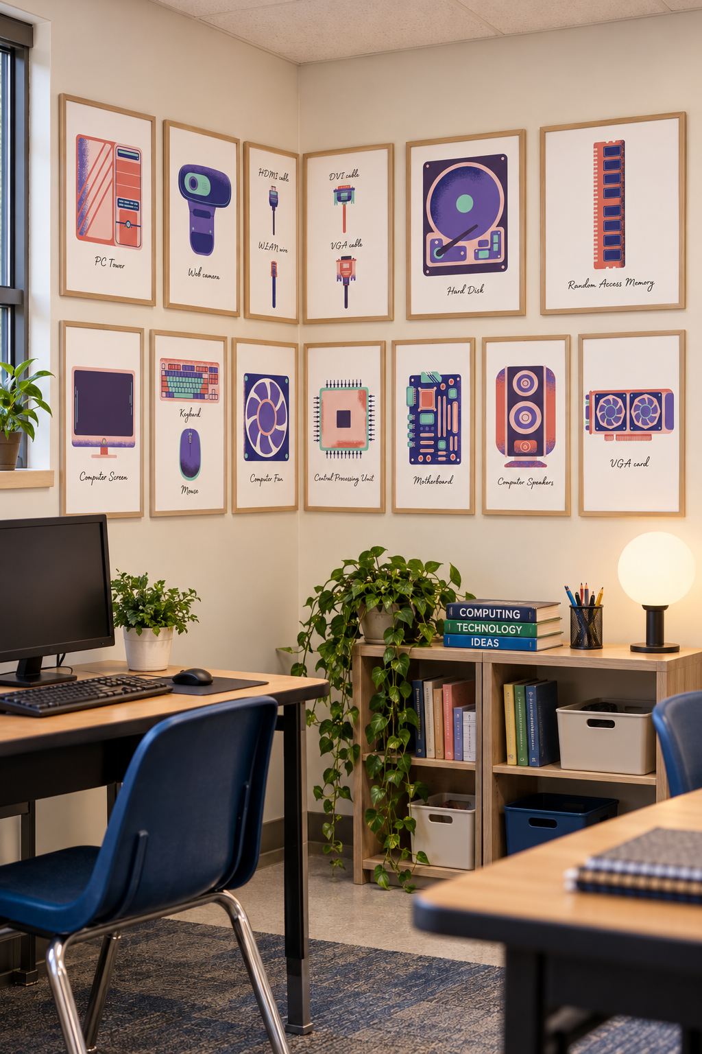 Computer Hardware Posters | 12 Computer Science Classroom Posters
