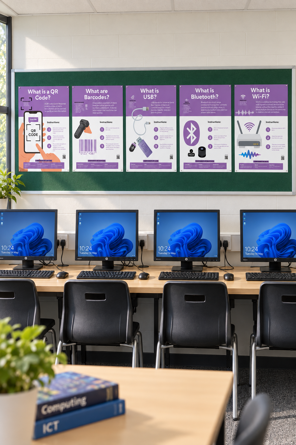 Everyday Technology Posters | 5 Computer Science Classroom Posters