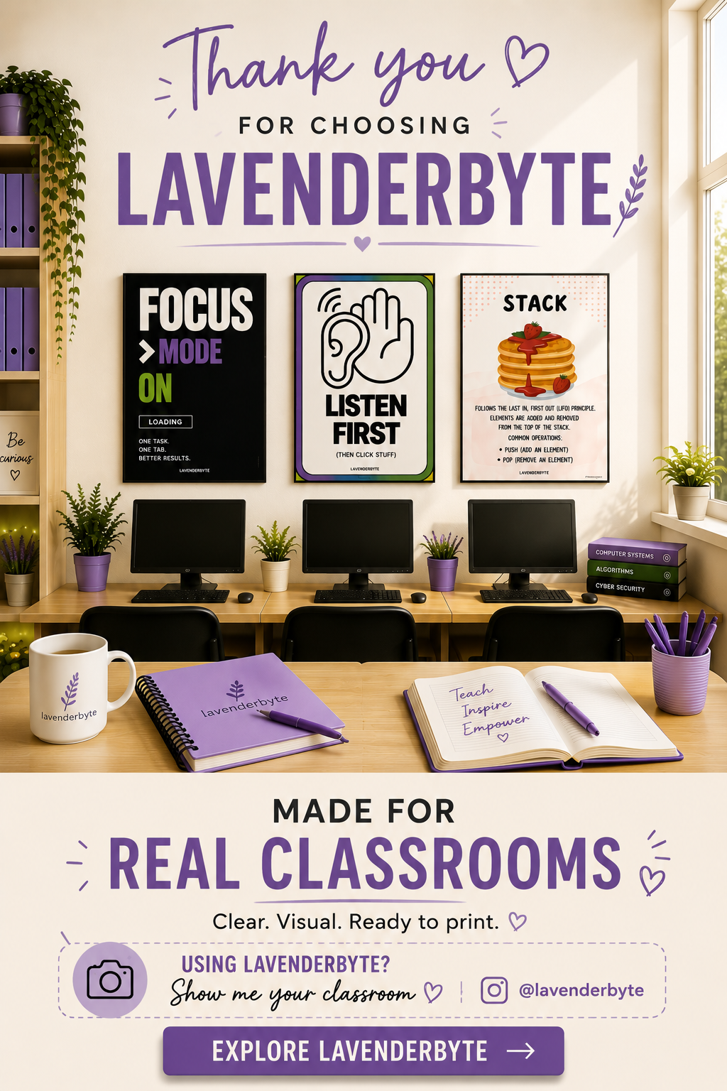AI Jobs of the Future Posters (Set of 10) | Computer Science Classroom Decor