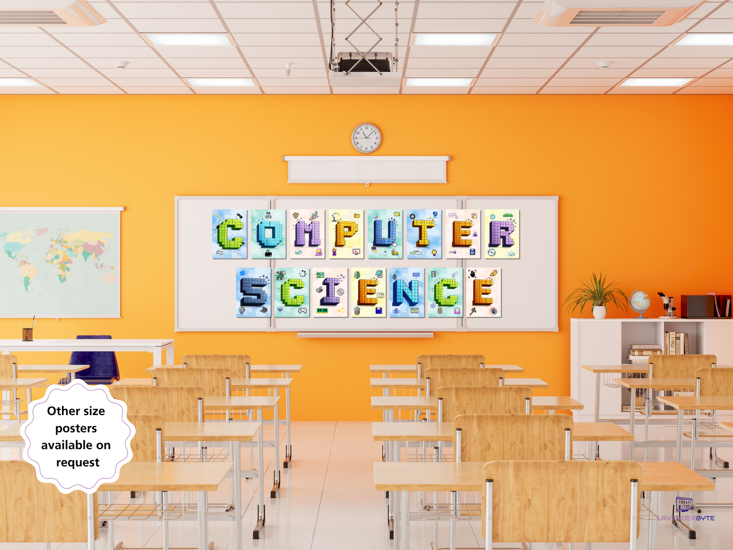 Computer Science Posters | Computer Lab & Computing Classroom Decor