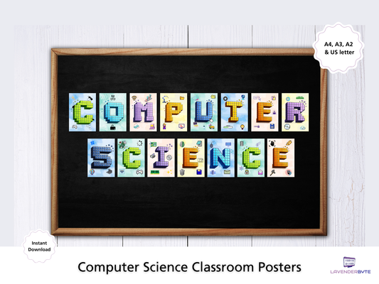 Computer Science Posters | Computer Lab & Computing Classroom Decor