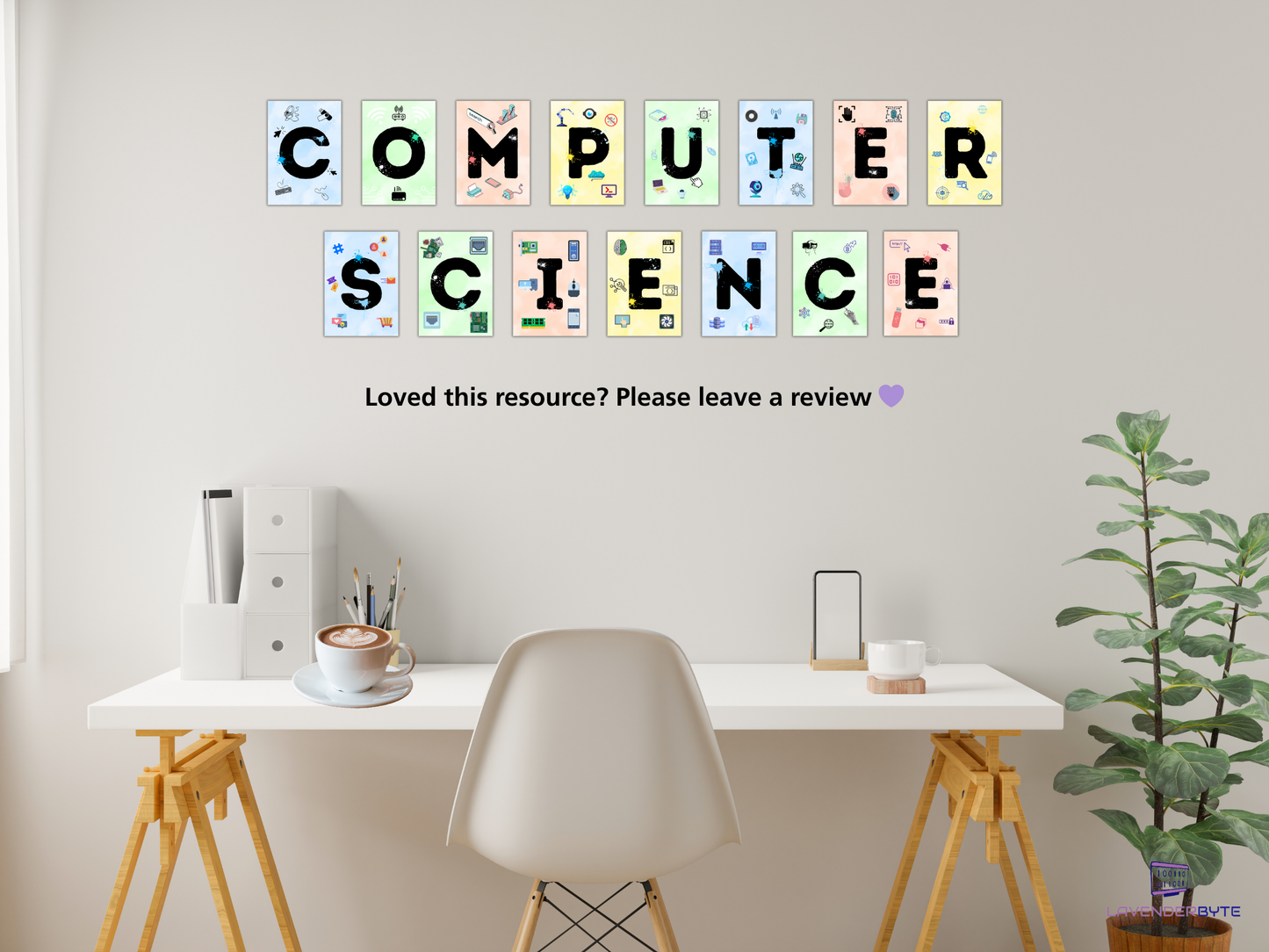Computer Science Classroom Posters Bundle – 20 Did You Know Tech Facts, Lab Rules, Everyday Tech Explained & Letters – ICT STEM Display Pack