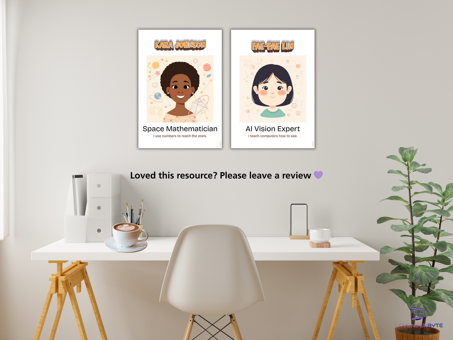 Fictional STEM Heroes Poster Set | Kids Computing Career Posters | Classroom STEM Decor | Bulletin Board Kit