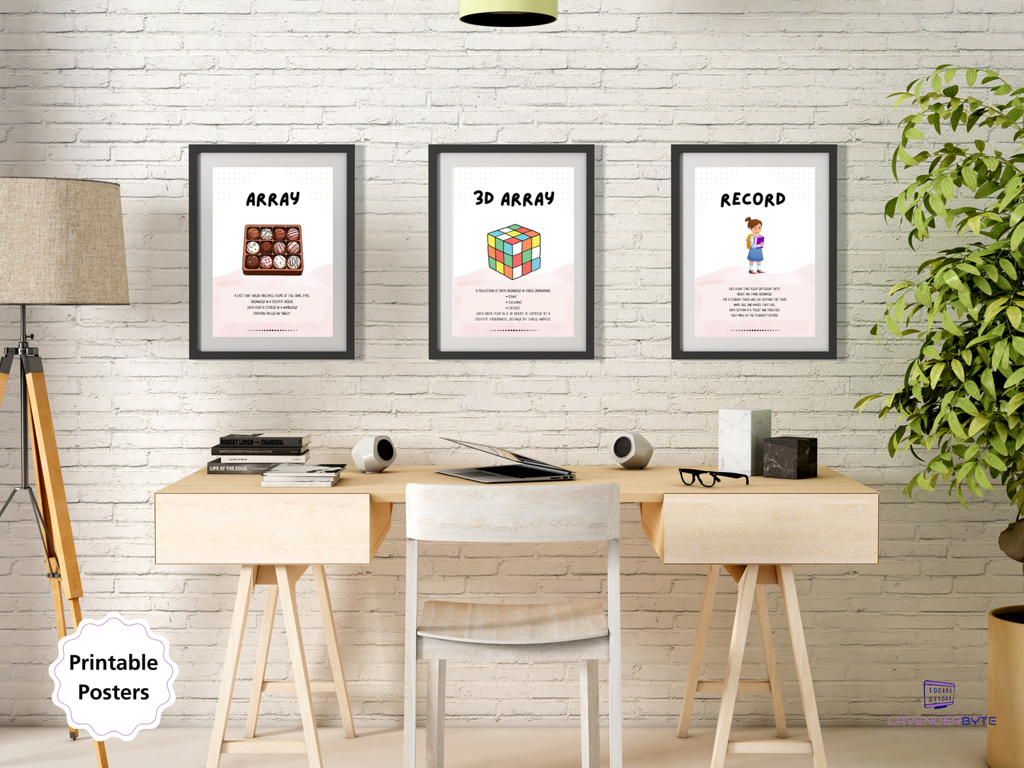 Set of 8 Data Structures Posters | GCSE & A-Level Computer Science | AQA & OCR
