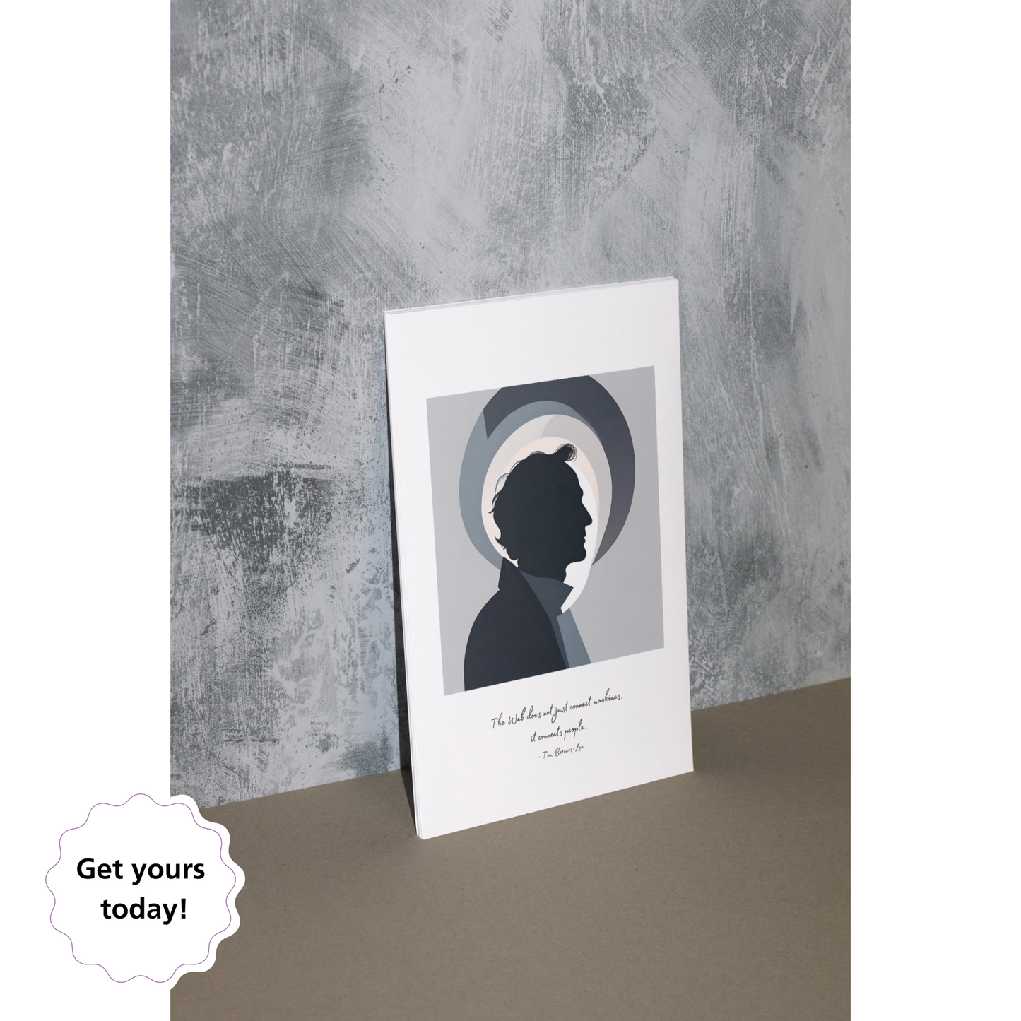 Famous Computer Scientists Posters – Silhouette Style | STEM Classroom Wall Art (Digital Download)