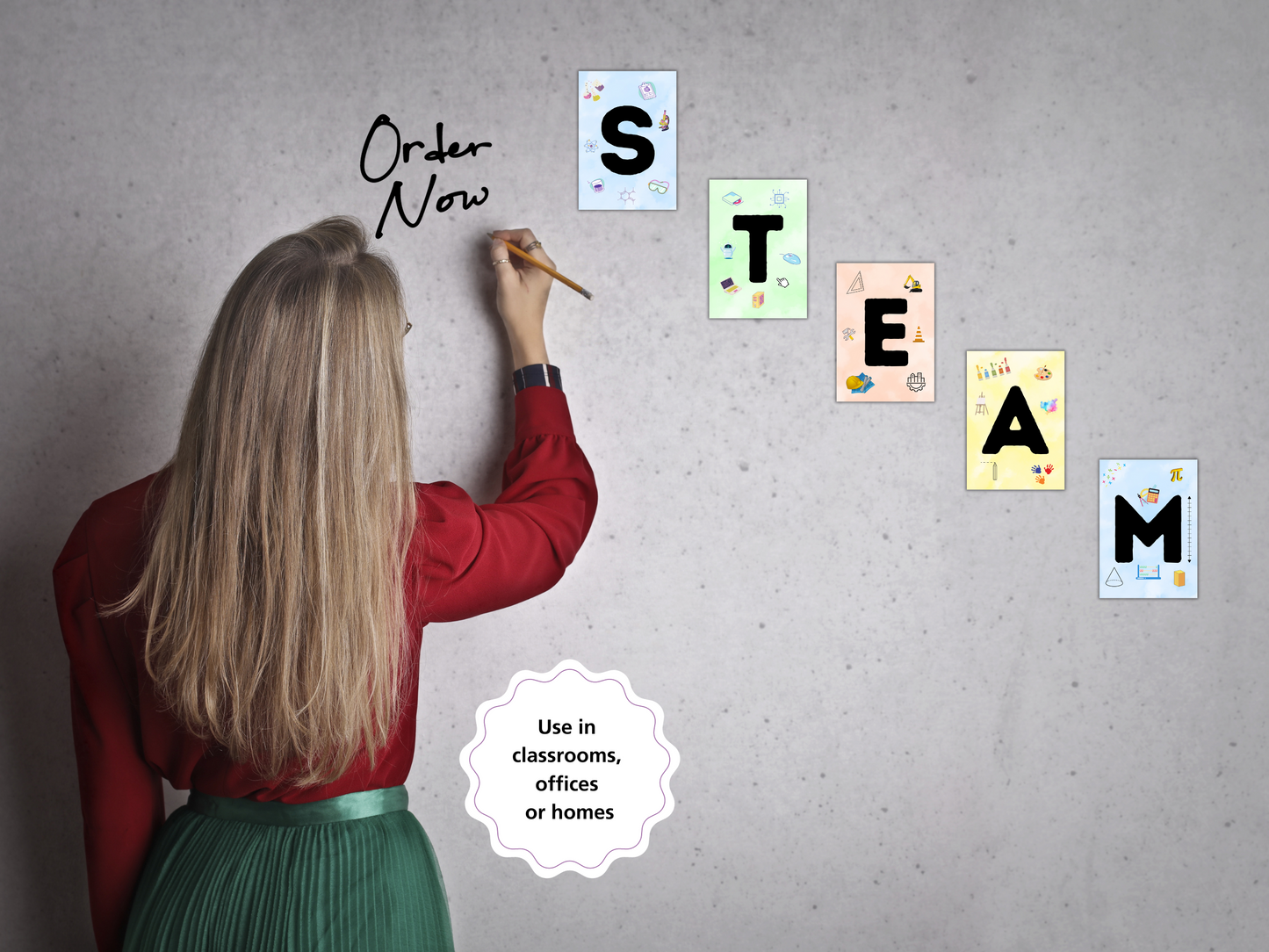 Classroom STEAM STEM Posters Computing Inspiring Posters Tech Classroom Display Computer Science GCSE Bulletin board technology art engineer