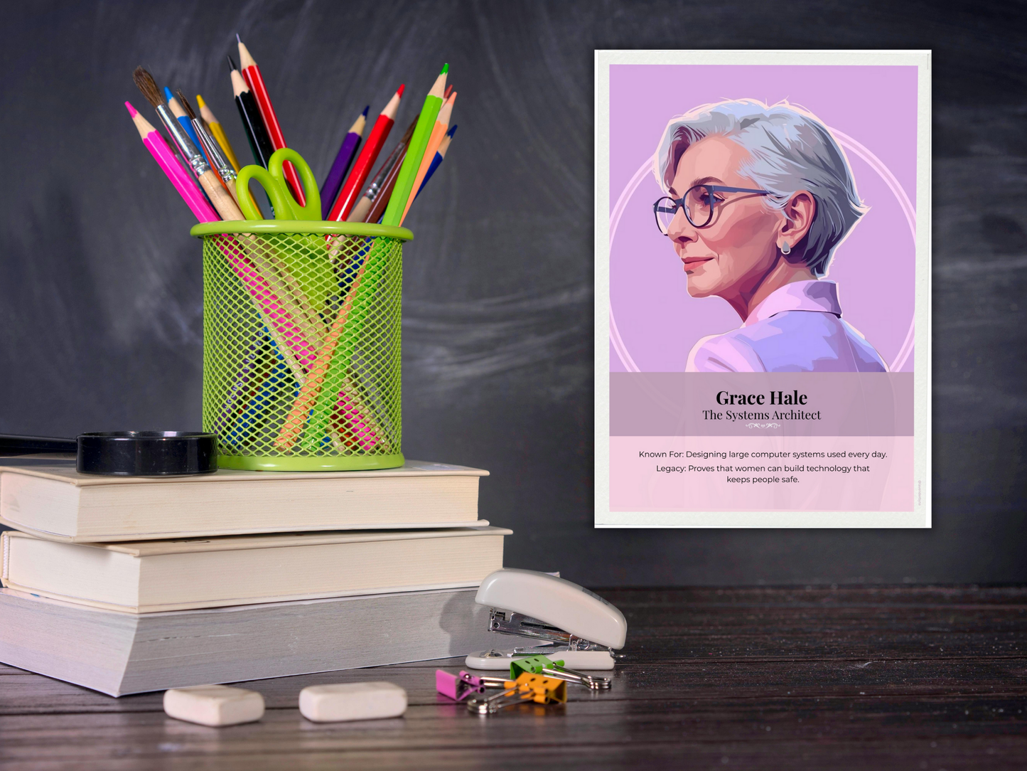 10 Fictional Women in Tech Posters | Girls in STEM Classroom Decor | KS3 Computing Careers Display | Inspiring STEM Role Models
