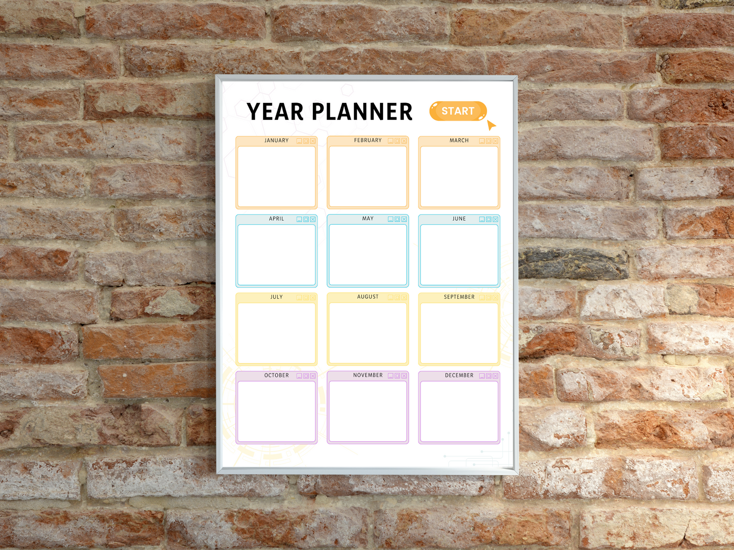 Nerd Tech Planner Computer Science Year Planner Undated Calendar STEM plans gift printable ICT WJEC Instant Download learning Teaching plans